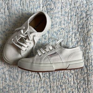 Superga white sneakers toddler 12 unisex